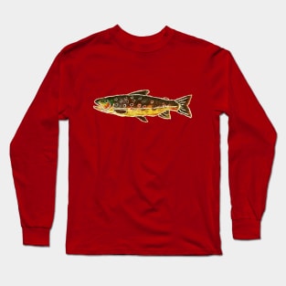 Fishes in Stitches 022 Trout Long Sleeve T-Shirt
